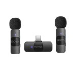 BOYA BY-V20 2.0 2.4GHz Wireless Microphone(1+2 for Type-C) for Type C Device's