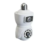 V380 E9 Dual Lens Bulb PTZ IP Camera.