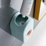 Automatic Toothpaste Dispenser Wall Mount Toothpaste Squeezer