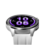 Haylou Solar Neo 1.53" Bluetooth Calling Smart Watch (Silicone+Woven) Strap- Silver